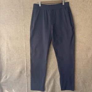 NWT Public Rec All Day Every Pants Men's 32x30 Blue Drawstring Pockets SIZE NOTE